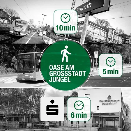Апартаменты Oase Am Grossstadt Jungel