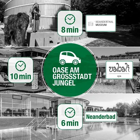 Oase Am Grossstadt Jungel Апартаменты Эркрат