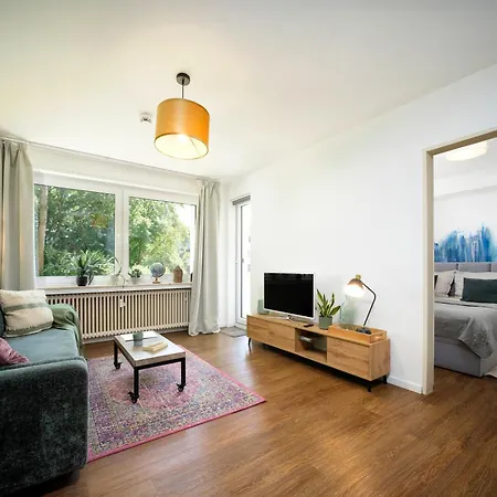 Lejlighed Daines Oase, Ruhig, Tiefgarage, Terrasse, Nahe Duesseldorf *