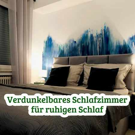 Daines Oase, Ruhig, Tiefgarage, Terrasse, Nahe Duesseldorf *