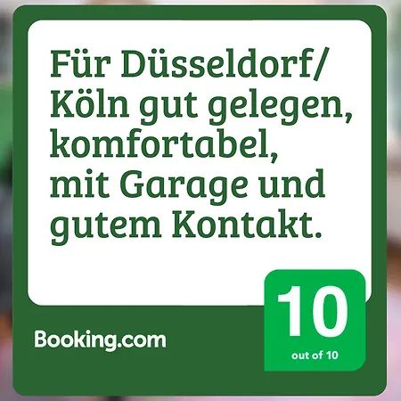 Lägenhet Daines Oase, Ruhig, Tiefgarage, Terrasse, Nahe Duesseldorf