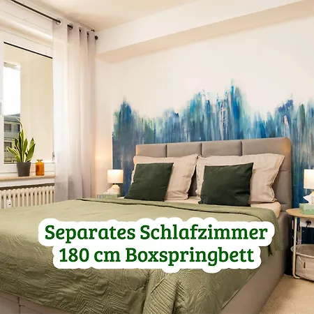 Daines Oase, Ruhig, Tiefgarage, Terrasse, Nahe Duesseldorf Apartmán