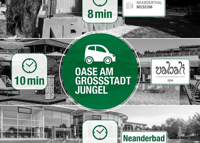 Oase Am Grossstadt Jungel Lägenhet Erkrath